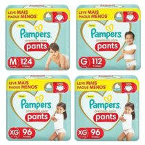 Fralda Pampers Pants Premium Care M/G/XG/XXG