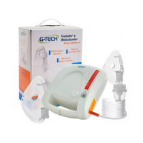 G-Tech Inalador e Nebulizador NEBCOM V Bivolt Branco