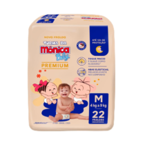 Turma da Mônica Baby Premium Jumbo M 22 Unidades