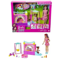 Barbie Boneca Skipper Babysitter Parque Infantil Mattel