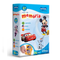 Jogo de Memória Disney Trilíngue