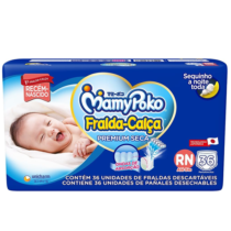 MamyPoko Fralda-Calça Recém-Nascido Jumbo 36 Unidades