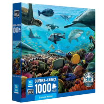 Quebra Cabeça Criaturas Marinhas 1000 peças Toyster