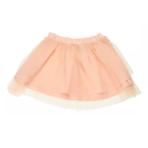 Saia Rodada Hering Kids Em Tule Rosa