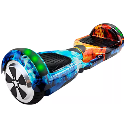 Hoverboard Overboard Skate Elétrico 6.5 Bluetooth Com Led