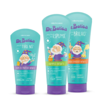 Combo Dr. Botica: Shampoo 200ml + Condicionador 200ml + Creme Para Pentear 150g