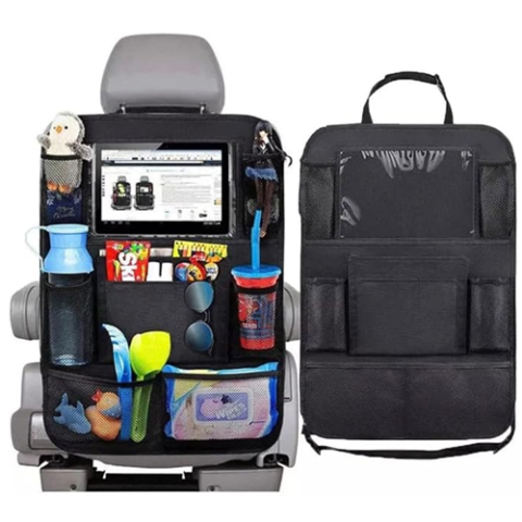Suporte Organizador Porta Objeto Banco Traseiro Tablet Car com 10 Divisões