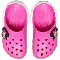 Sandália Crocs Fun Lab Minnie Mouse Band Clog