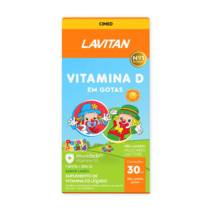 Vitamina D Lavitan Kids Sabor Limão 30ml