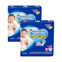 2 Pacotes Fralda-Calça MamyPoko Premium Seca M 68 Unidades 2 Pacotes Fralda-Calça MamyPoko Premium Seca M 68 Unidades
