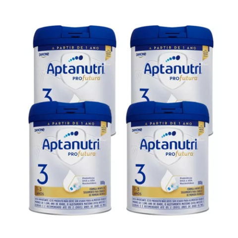 4 Latas Aptanutri Profutura 3 800g