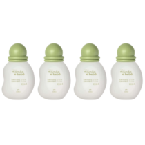 4 Unidades Mamãe e Bebê Água de Colônia 100ml