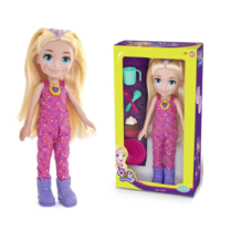 Boneca Polly Pocket 36cm Picnic + Acessórios Pupee Mattel