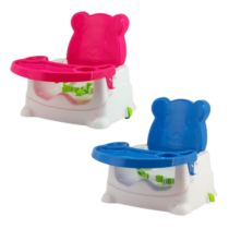 Cadeira Booster de Alimentação Portátil para Bebê Ursinho Multmaxx