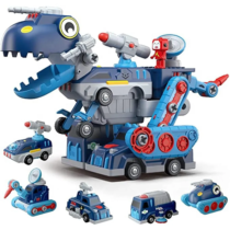 Carrinho Dino 5 em 1 Monta e Desmonta Construbots