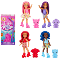 Barbie Chelsea Pop Reveal com 5 Surpresas Serie de Frutas