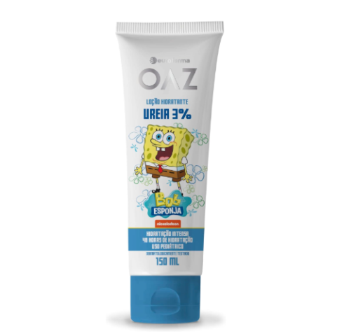 Creme Hidrante de Ureia 3% Infantil Bob Esponja Oaz 150ml