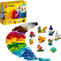 LEGO Classic Blocos Transparentes Criativos 500 peças