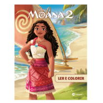 Ler e colorir Moana 2