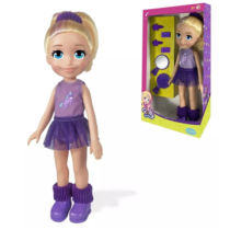 Boneca Polly Pocket 36cm Ginasta + Acessórios Pupee Mattel