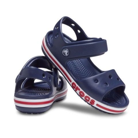 Sandália Crocs Kids Bayaband Navy Pepper