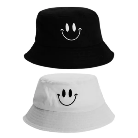 Chapéu Bucket Hat Bordado em Sorriso