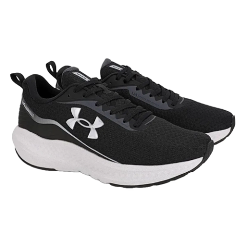 Tenis Infantil Under Armour Wing SE Preto e Branco