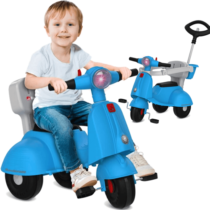 Triciclo Banderetta Passeio & Pedal Azul Bandeirante