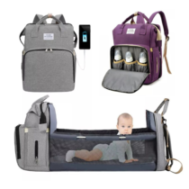 Bolsa Mochila Maternidade Vira Berço Bolsa Mochila Maternidade Vira Berço