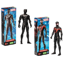 Boneco Pantera Negra ou Miles Morales 20cm Marvel Hasbro