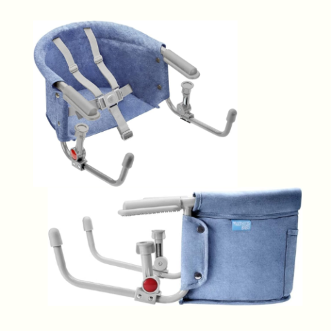 Cadeira de Alimentação de Encaixe em Mesa Multikids Baby Suporta até 15Kg