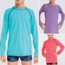 Camiseta Infantil Mash UNISSEX Beachwear Manga Longa UV50+