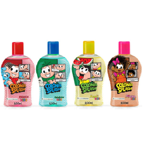 Colônia Splash Turma da Mônica Kids 200ml