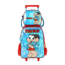 Kit Mochila + Lancheira Turma da Mônica Luxcel
