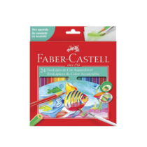 Lápis de Cor Ecolápis Aquarelável 24 Cores Faber-Castell