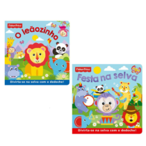Livro com Dedoche Fisher-Price