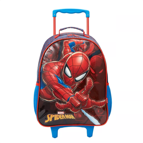 Mochila Com Rodas 16 Homem Aranha Marvel Xeryus