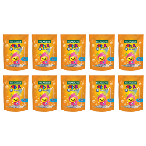 10 Unidades Refil Palmolive Kids Sabonete Líquido 200ml