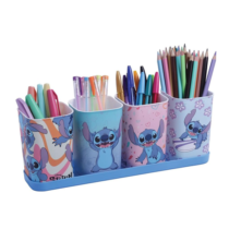 Porta Objetos Stitch 4 peças Plasútil