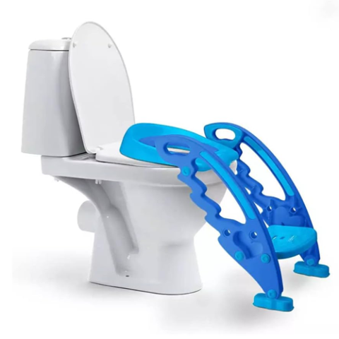 Redutor De Assento Com Escada Azul Multikids Baby