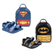 Sandalia Grendene Kids Liga Da Justiça + Mochila