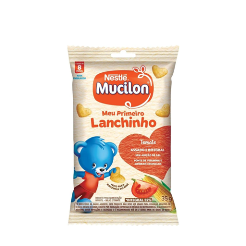 Snack Mucilon Meu Primeiro Lanchinho Tomate 35g
