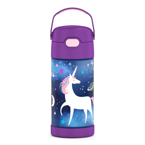Thermos Garrafa Térmica Infantil Funtainer Unicórnio Alado 355ml