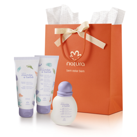 Presente Natura Mamãe e Bebê Relaxante (3 produtos)