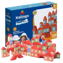 Brincando de Engenheiro 120 Peças Xalingo Brincando de Engenheiro 120 Peças Xalingo