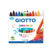 Giotto Giz Cera Maxi Estojo 12 Cores