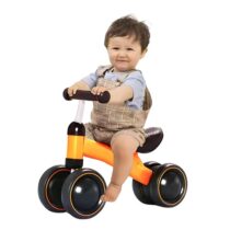 Bicicleta De Equilibrio Infantil Kidino Laranja