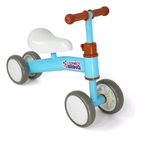 Bicicleta De Equilíbrio Sem Pedal 4 Rodas Conect Brinq