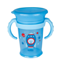 Buba Copo De Treinamento 360° com Alca Azul