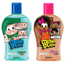 Colônia Splash Turma da Mônica Kids Cebolinha ou Milena 200ml